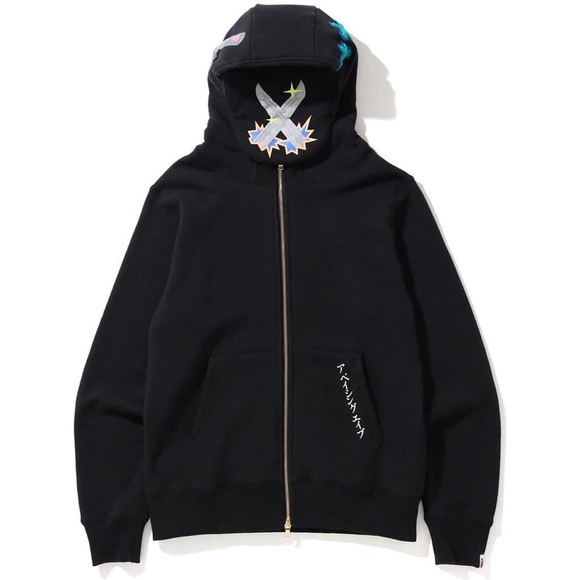Bape Ninja Full Zip Hoodie - Picture 3 of 4